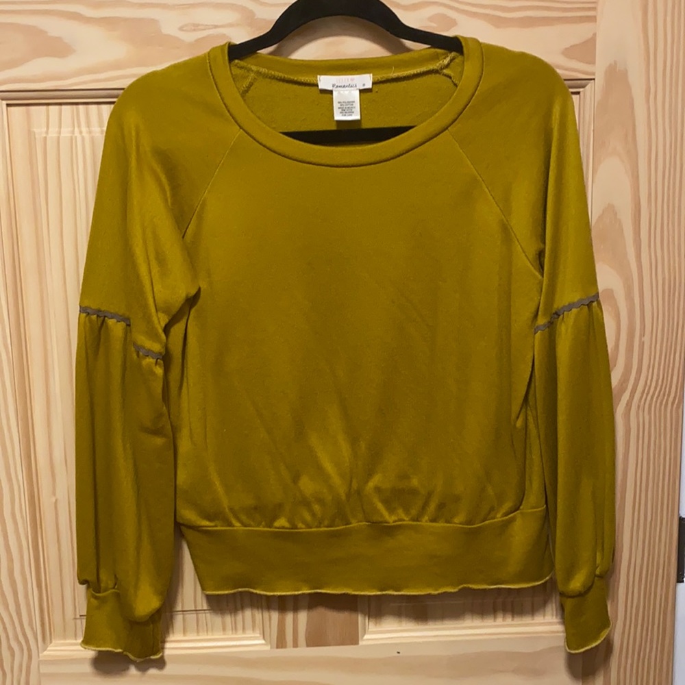 Chartreuse Green sweater top